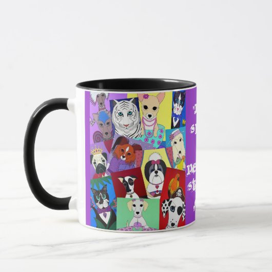 "顔写真" マグカップ (左)