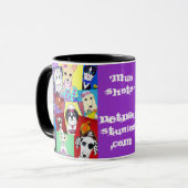 "顔写真" マグカップ (正面左)