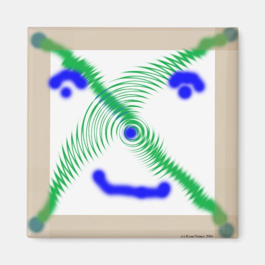 顔十一磁石 マグネット (正面)