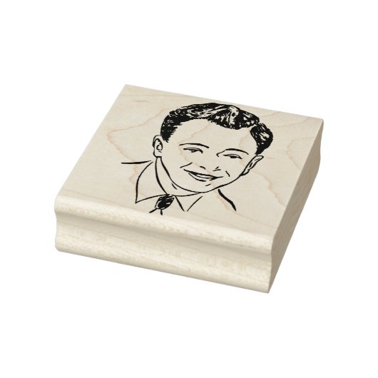 顔印は君の似顔絵だ ラバースタンプ (スタンプ)