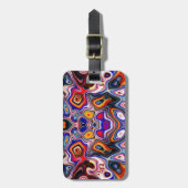 顔図形3 ラゲッジタグ (正面縦)