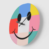 顔壁時計 ラージ壁時計 (傾斜)