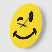 顔壁時計 ラージ壁時計 (傾斜)