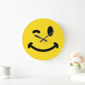 顔壁時計 ラージ壁時計 (ホーム)