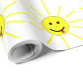 顔太陽 ラッピングペーパー (ロールコーナー)