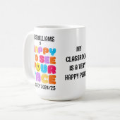 顔幼稚園先生 コーヒーマグカップ (正面左)