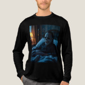 顔幽霊のよく出るアート トライブレンドＴシャツ (正面)