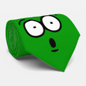 顔文字のカスタマイズ可能な背景のタイ ネクタイ (ロール)