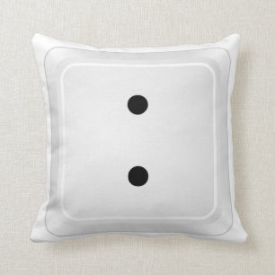 顔文字-コロンの枕 クッション