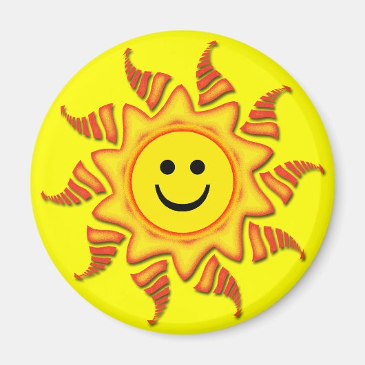 顔日 マグネット (正面)