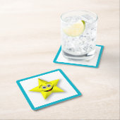 顔星 スクエアペーパーコースター (インサイチュ)