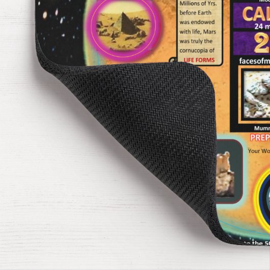 顔火星 マウスパッド (コーナー)