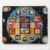 顔火星 マウスパッド (正面)