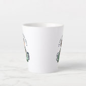 顔生活とスマイル | カフェラテマグ (正面)