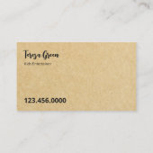 顔画家QR 名刺 (裏面)