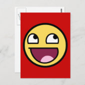 顔素晴らしはがき ポストカード (正面/裏面)