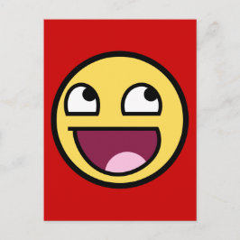 顔素晴らしはがき ポストカード