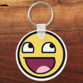 顔素晴らしキーリング キーホルダー (正面)