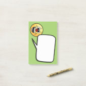 顔素晴らしグンピー ポストイット (デスク上)