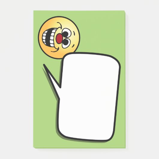 顔素晴らしグンピー ポストイット (正面)