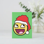 顔素晴らしサンタハガキ シーズンポストカード (スタンド正面)