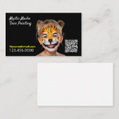 顔絵を描のQR 名刺 (正面/裏面)