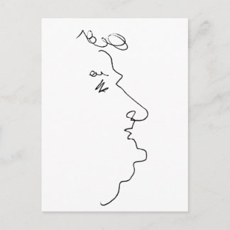 顔線 ポストカード