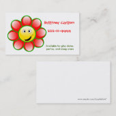 顔花札 コーリングカード (正面/裏面)