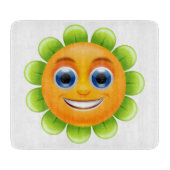 顔花 カッティングボード (正面)