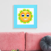 顔花 キャンバスプリント (インサイチュ (リビング))