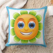 顔花 クッション (ブランケット)