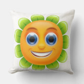 顔花 クッション (正面)