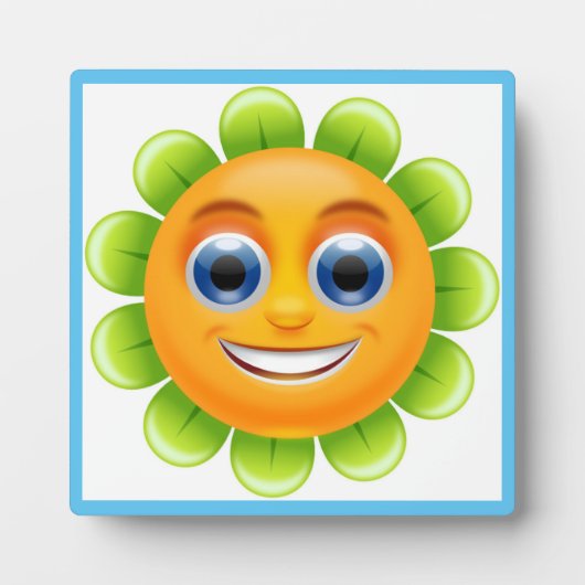 顔花 フォトプラーク (正面)