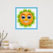 顔花 ポスター (キッチン)