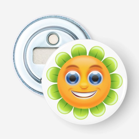 顔花 栓抜き (正面)