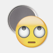 顔転がの目絵文字 マグネット (正面/裏面)