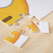 顔転がの目 – 絵文字 ジグソーパズル (側面)