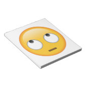 顔転がの目 – 絵文字 ノートパッド (アングル)