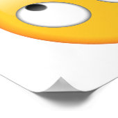 顔転がの目 – 絵文字 ポスター (角)