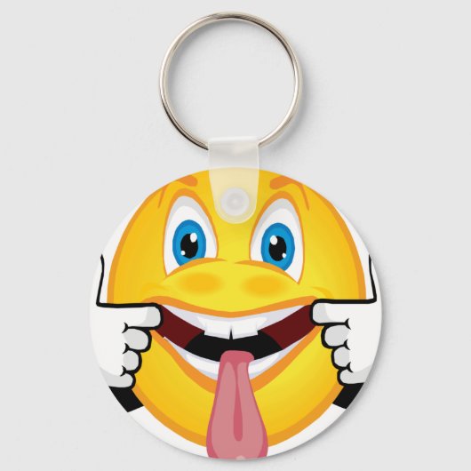 顔鎖 キーホルダー (正面)