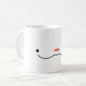 顔間抜けマグ コーヒーマグカップ (正面左)