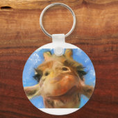 顔間抜け キーホルダー (正面)