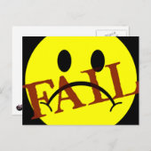 顔障害 ポストカード (正面/裏面)