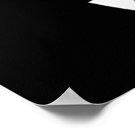 顔面プリント ポスター (角)