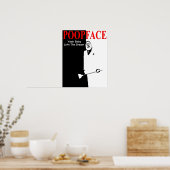 顔面プリント ポスター (キッチン)