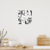 顔面無しコラージュ ポスター (キッチン)