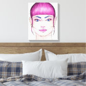 顔16 キャンバスプリント (インサイチュ (寝室))
