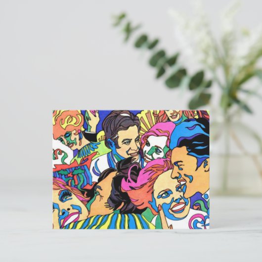 顔1970 ポストカード (スタンド正面)