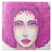 顔1 タイル (正面)