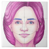 顔2 タイル (正面)